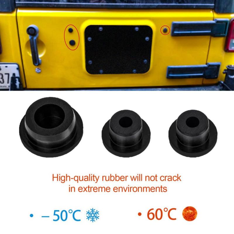Placa de Relleno Buling para Jeep Wrangler JK y JKU (2007‑2018)