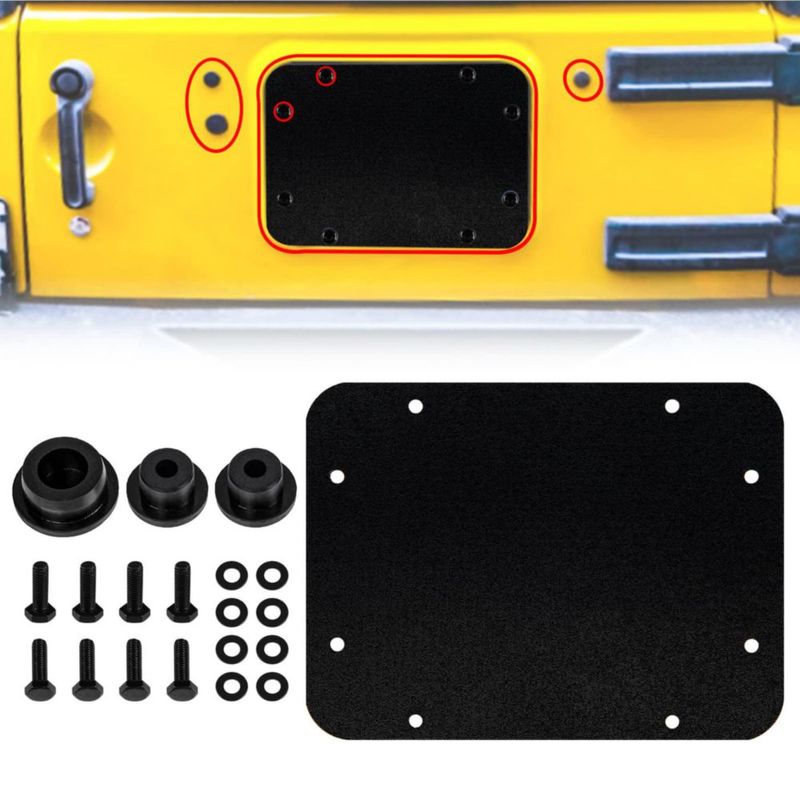Placa de Relleno Buling para Jeep Wrangler JK y JKU (2007‑2018)