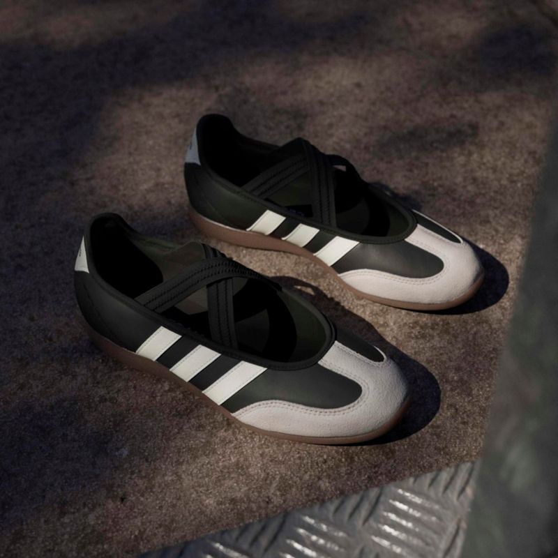 Mary Jane adidas Barreda Negro/Blanco/Goma Talla 5.5