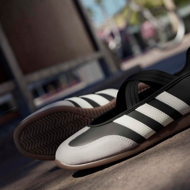 Mary Jane adidas Barreda Negro/Blanco/Goma Talla 5.5
