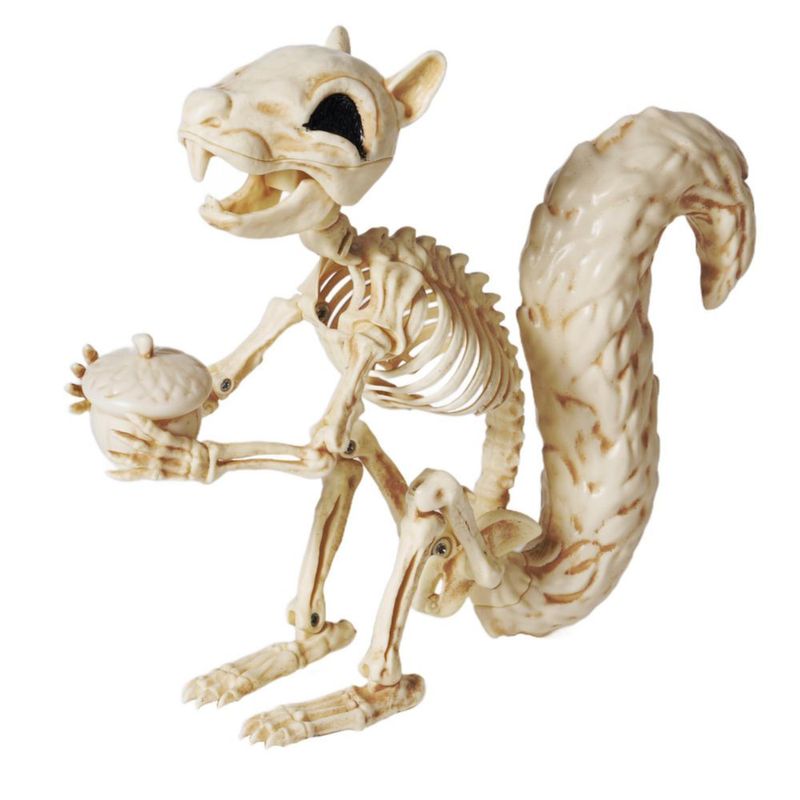 Escultura JOYIN Esqueleto de Ardilla 23 cm Posicionable