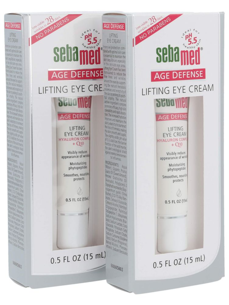 Crema para ojos SEBAMED 15 ml Q10 Hialurónico (Pack de 2)