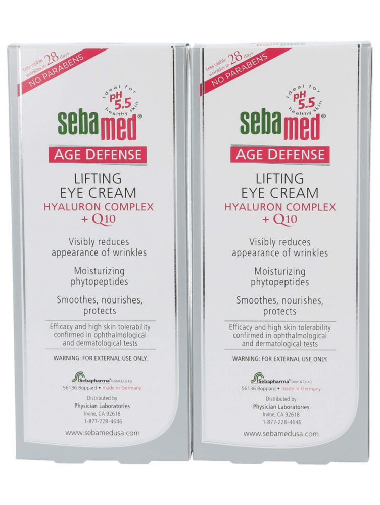 Crema para ojos SEBAMED 15 ml Q10 Hialurónico (Pack de 2)