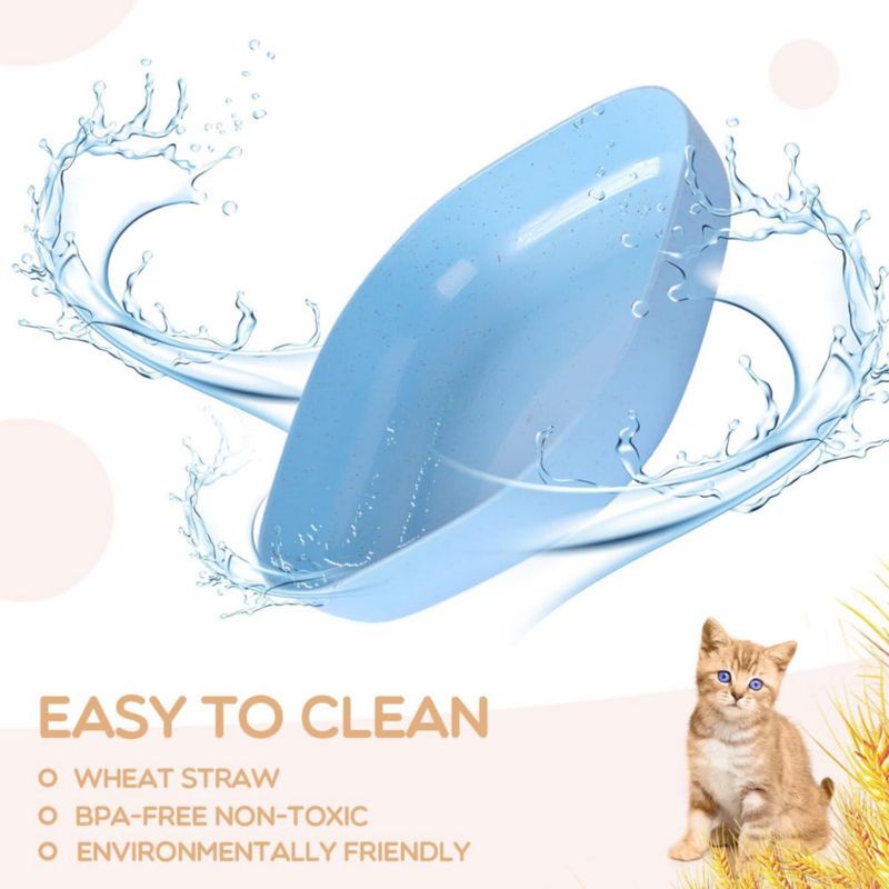 Tazón para gato HMDZMR 15 cm poco profundo 4 unidades reduce la fatiga de los bigotes