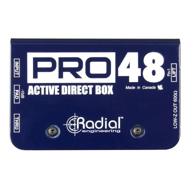 Kit Caja Directa Pro48 de Liquid Audio con Cable