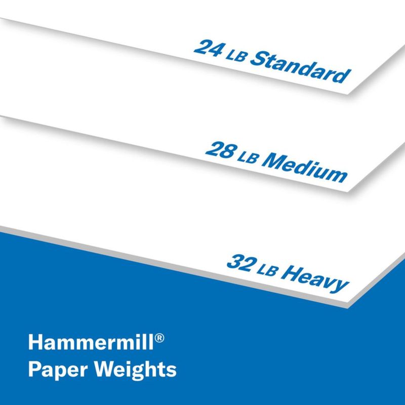 Papel de Copia a Color Hammermill 216 x 279 cm 1000 Hojas 28 lb