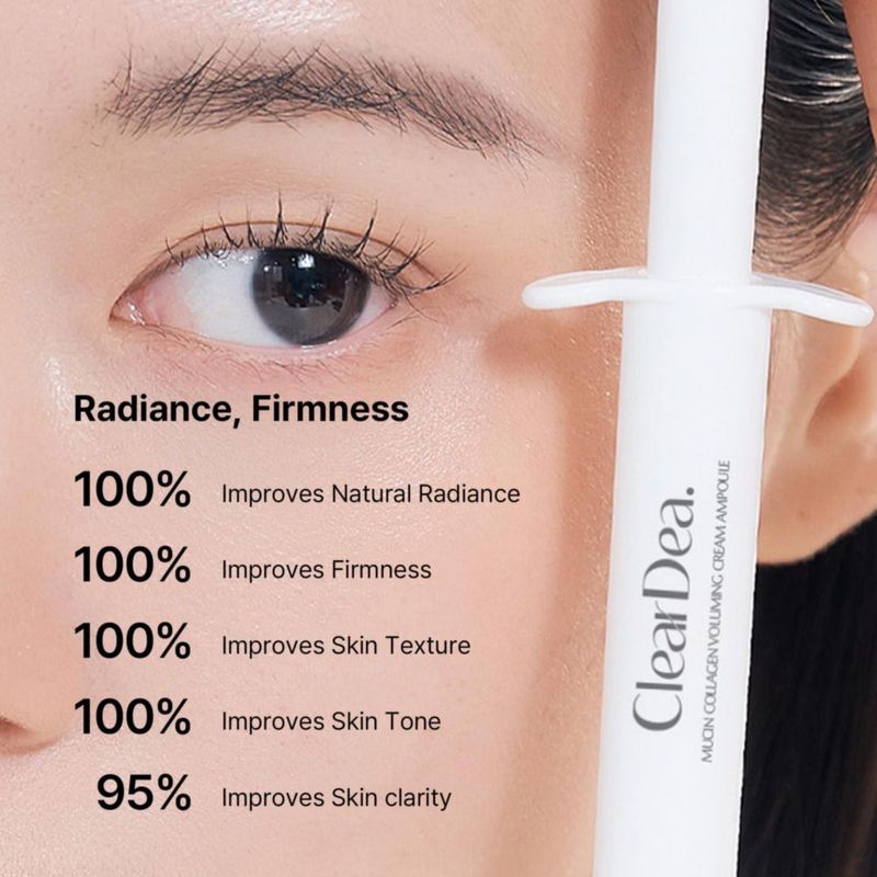 Crema facial ClearDea 30 ml Ampolla de colágeno y mucina