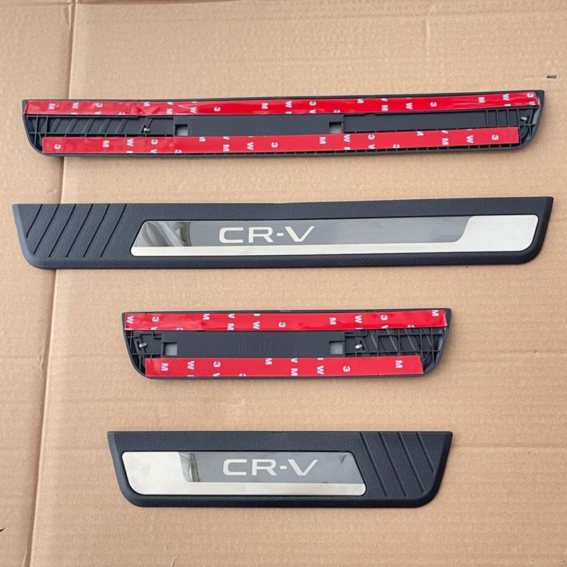 Protectores de umbral DREOOCAR para Honda CR‑V 2005‑2027 (4 uds)
