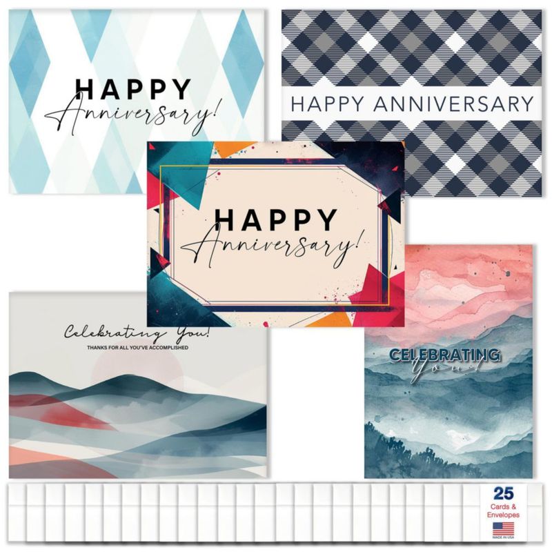 Tarjetas de felicitación CEO Cards 25 unidades - Set variado