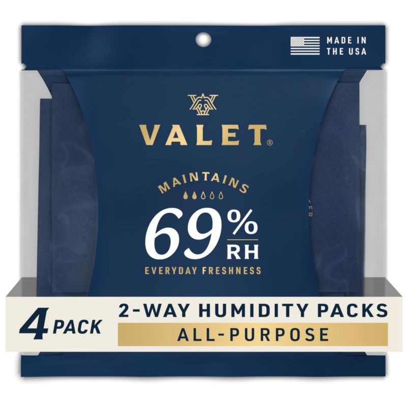 Paquetes de Humedad VALET 60 g (4 unidades) 69 % Bidireccional