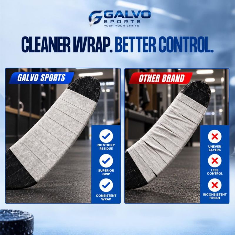 Cinta de Hockey GALVO Sports 25 mm x 25 m (6 unidades) Blanca