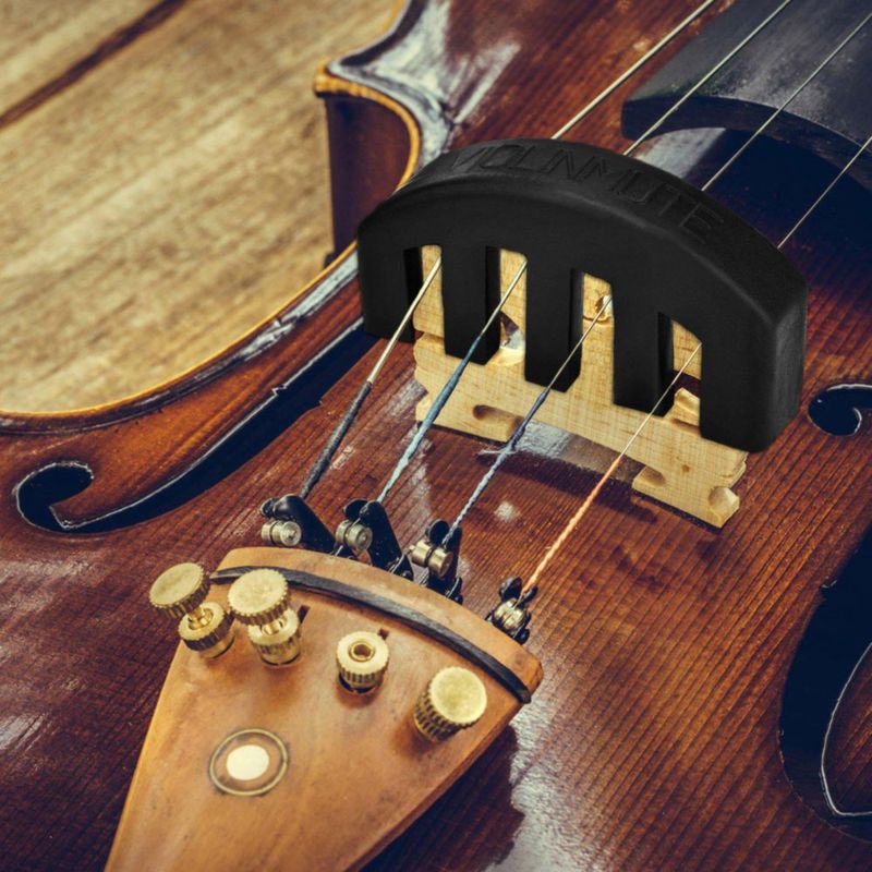 Silenciador para violín EBOOT 4/4 5.3 × 2.5 × 1.3 cm negro
