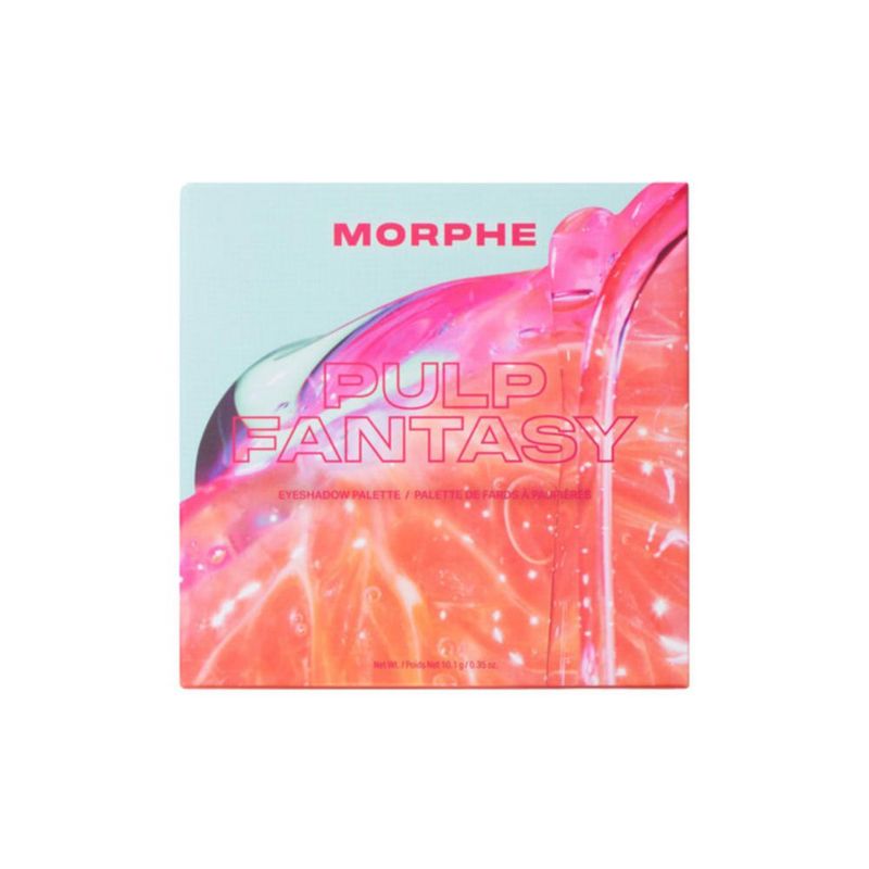 Paleta de sombras de ojos MORPHE 0.35 oz con acabados metalizados mate y con brillo