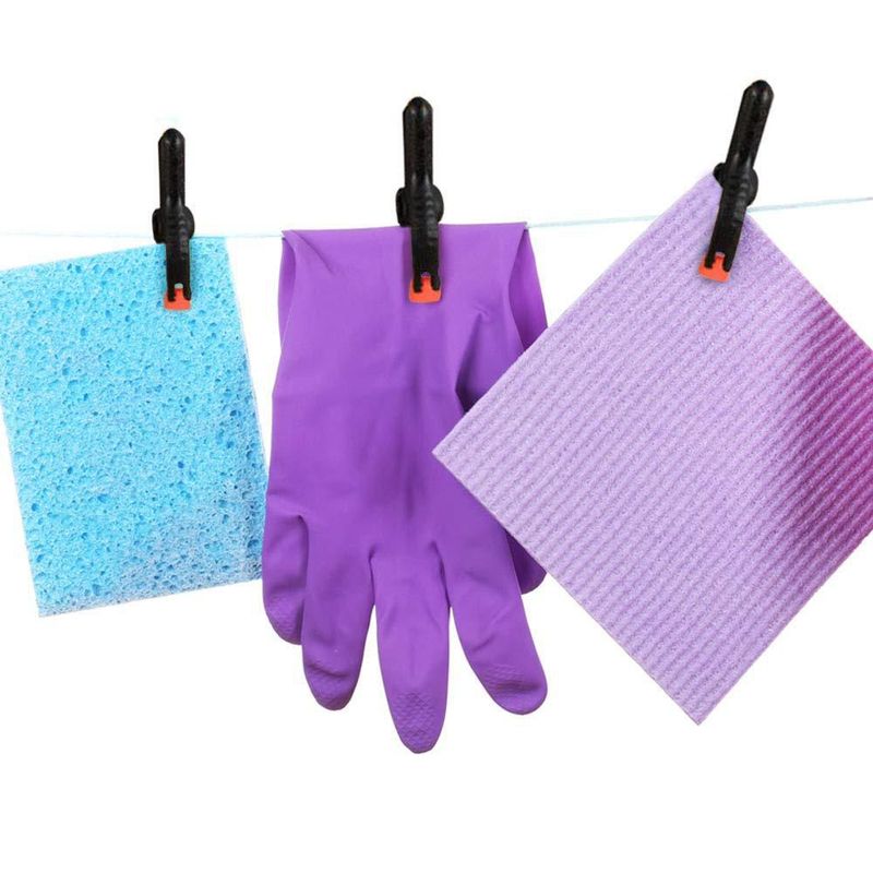 Pinzas de resorte FASTPRO 20 unidades 6‑16 cm con bolsa