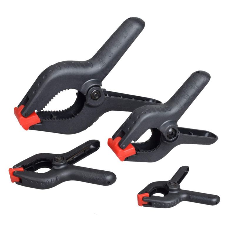 Pinzas de resorte FASTPRO 20 unidades 6‑16 cm con bolsa
