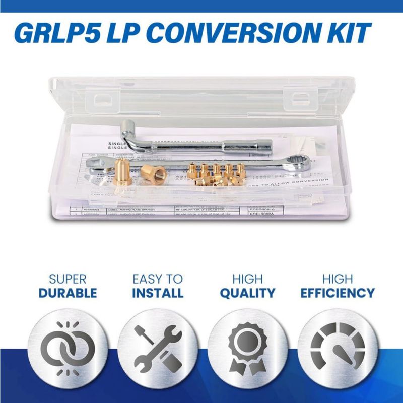 Kit de Conversión de Gas Natural a Propano LP Mivonte Frigidaire (Reemplazo A22390101)