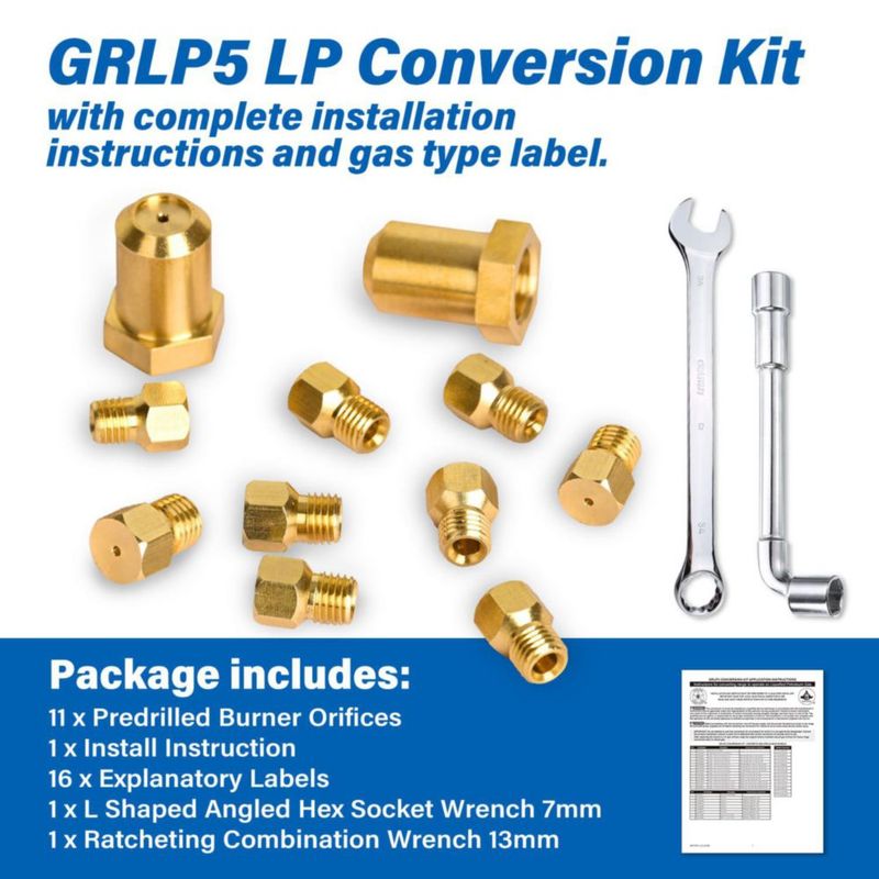 Kit de Conversión de Gas Natural a Propano LP Mivonte Frigidaire (Reemplazo A22390101)