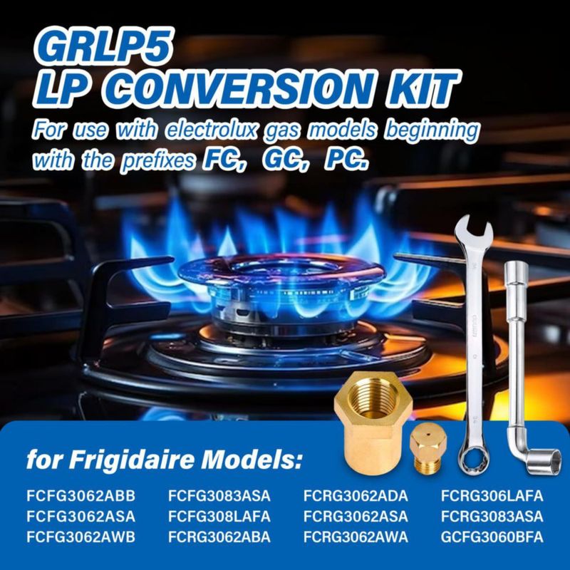 Kit de Conversión de Gas Natural a Propano LP Mivonte Frigidaire (Reemplazo A22390101)