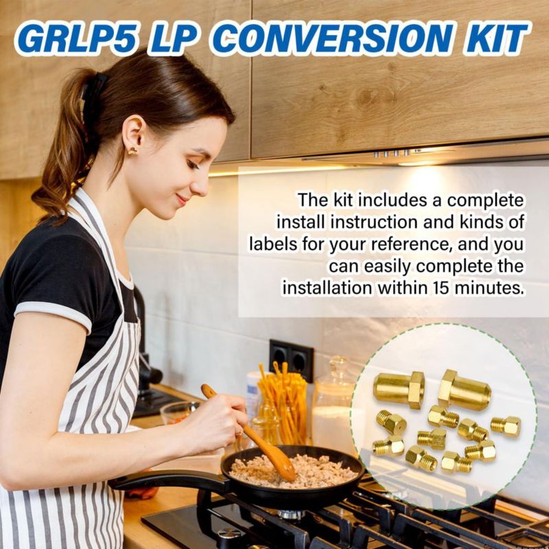 Kit de Conversión de Gas Natural a Propano LP Mivonte Frigidaire (Reemplazo A22390101)