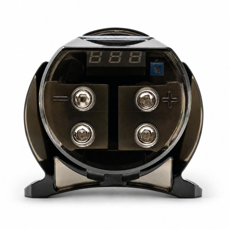 Capacitor SoundBox 4 Farad con pantalla digital
