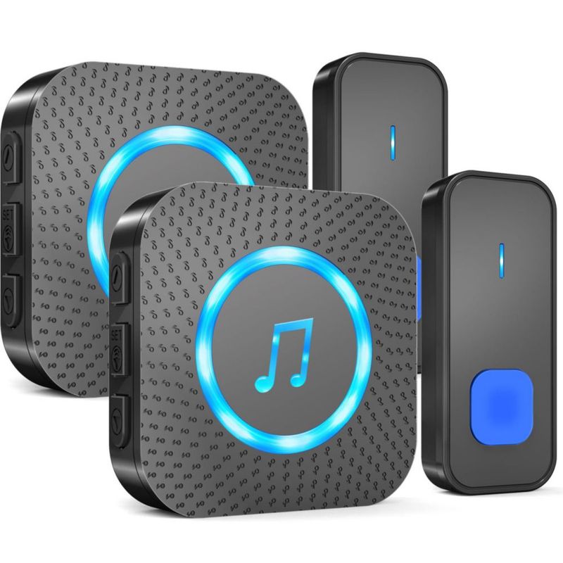 Timbre SURFOU inalámbrico alcance de 390 m 55 tonos