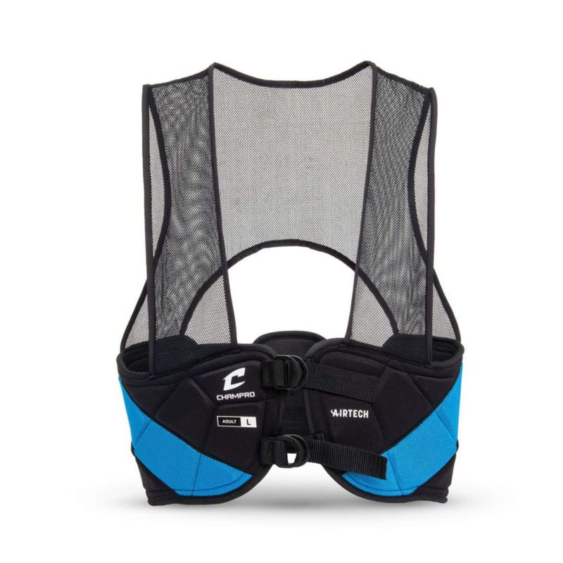 Chaleco protector de costillas CHAMPRO Air Tech 3 Adulto Mediano Negro
