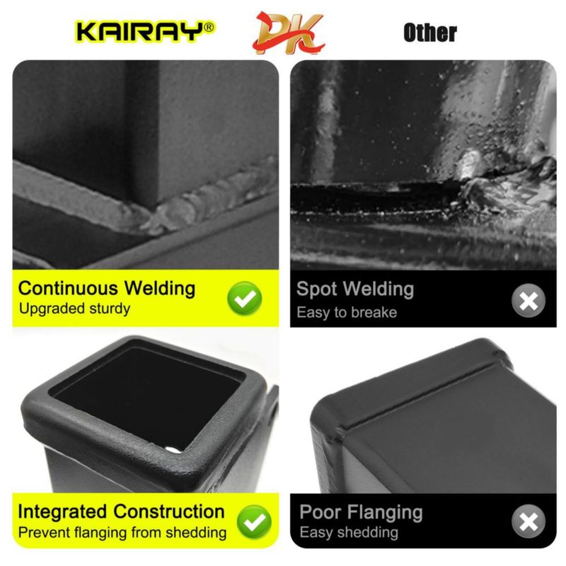 Extensor de Enganche KAIRAY 2" y 20 cm Capacidad 10000 lbs (4500 kg)