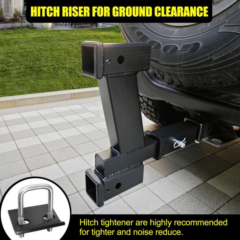 Extensor de Enganche KAIRAY 2" y 20 cm Capacidad 10000 lbs (4500 kg)