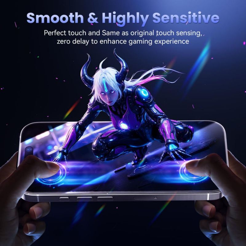 Protector de pantalla Sombbry para iPhone 15 Pro Max - Pack de 3