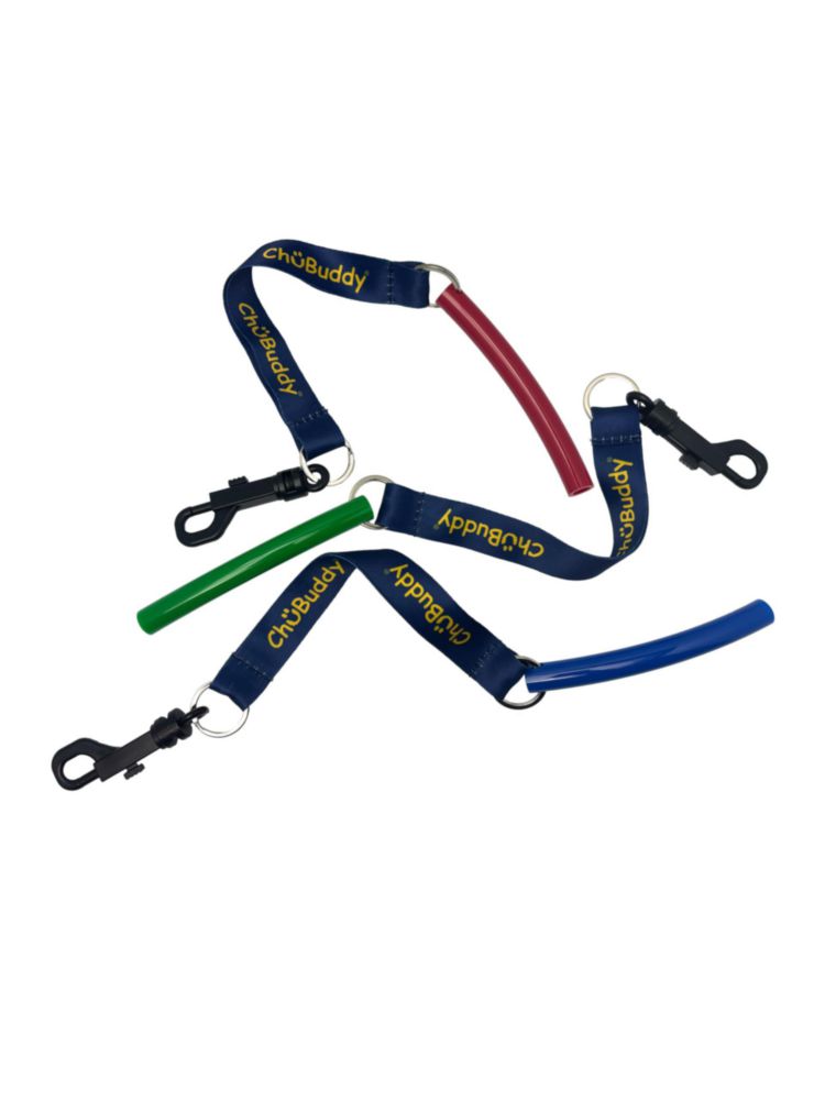 Portadores de Juguetes para Morder CHU-BUDDY Pack 2 de 20 cm Azul Marino