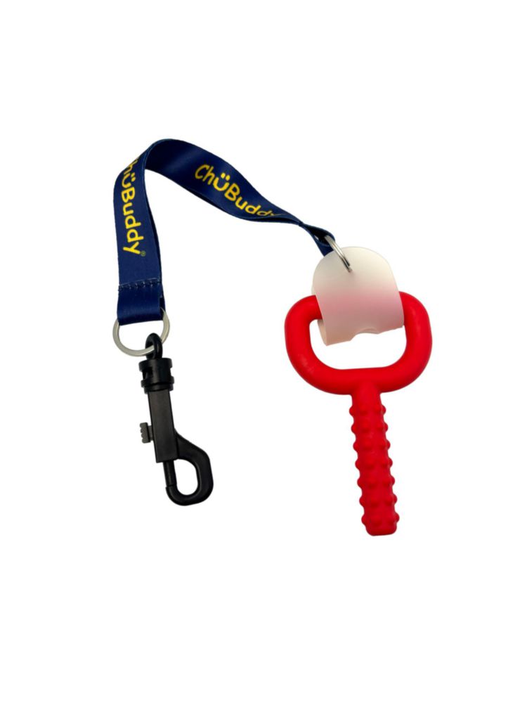 Portadores de Juguetes para Morder CHU-BUDDY Pack 2 de 20 cm Azul Marino