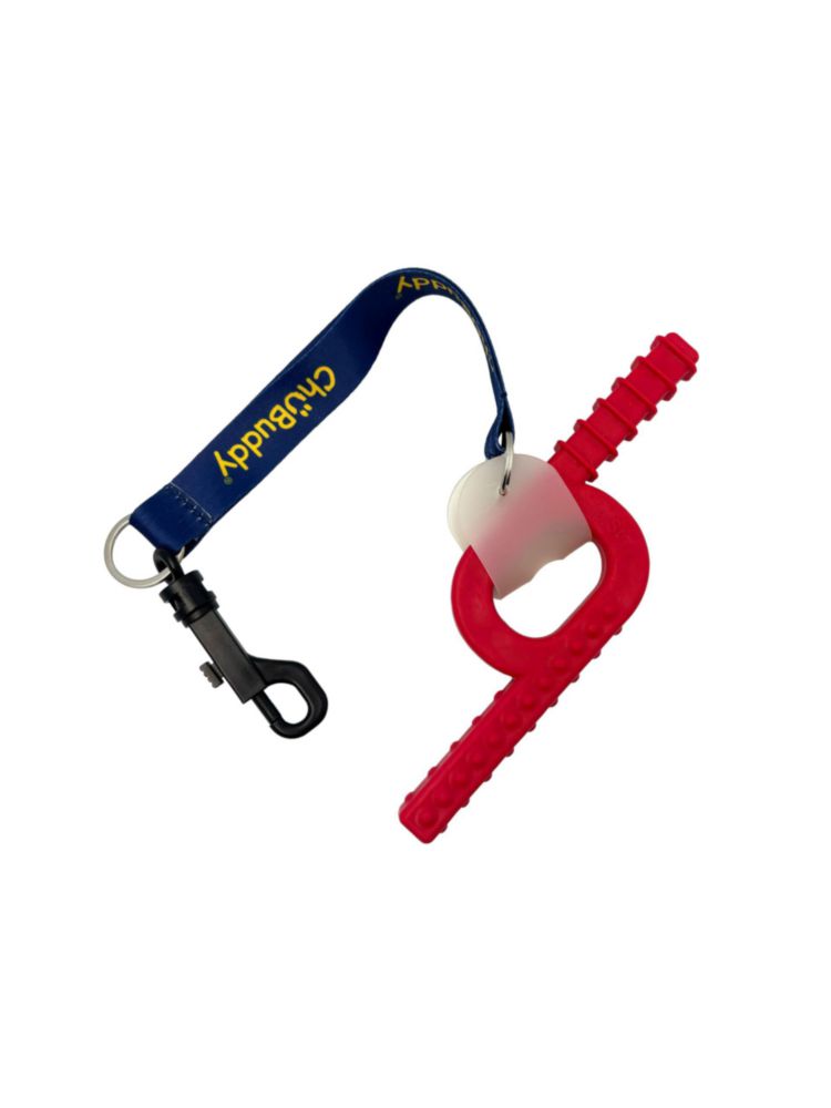 Portadores de Juguetes para Morder CHU-BUDDY Pack 2 de 20 cm Azul Marino