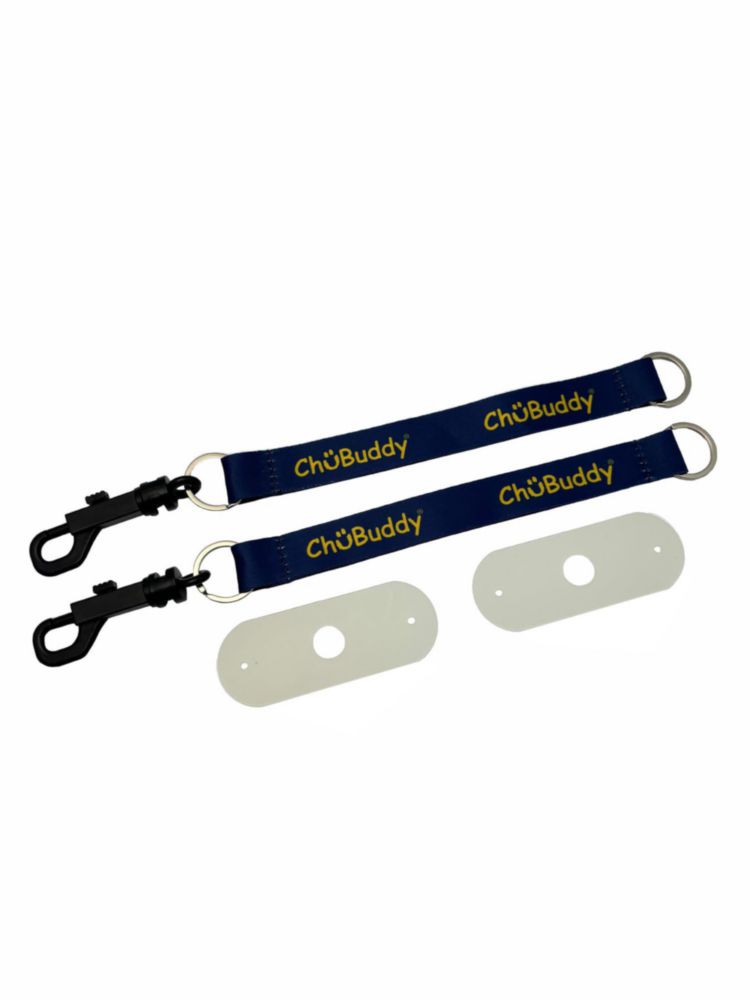 Portadores de Juguetes para Morder CHU-BUDDY Pack 2 de 20 cm Azul Marino