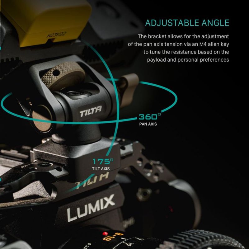 Soporte para Monitor Tilta 1/4\"-20 2 kg Rotación 360°