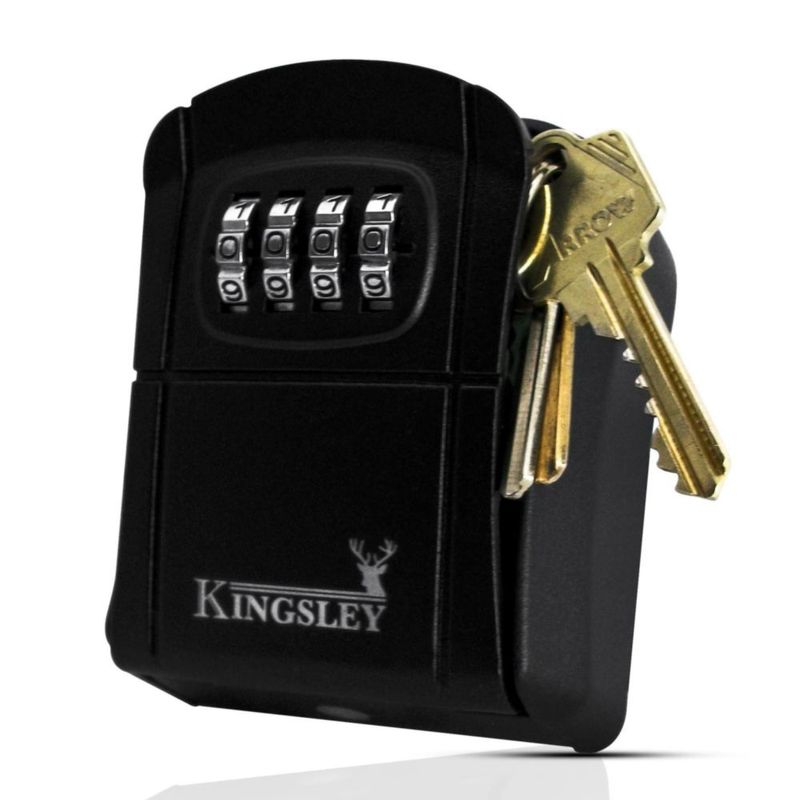 Caja de Seguridad para Llaves Kingsley QCH-807 Montada en la Pared