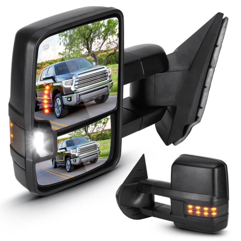 Espejo de remolque Aeagle para Chevrolet y GMC 2007‑2014 par con calefacción eléctrica