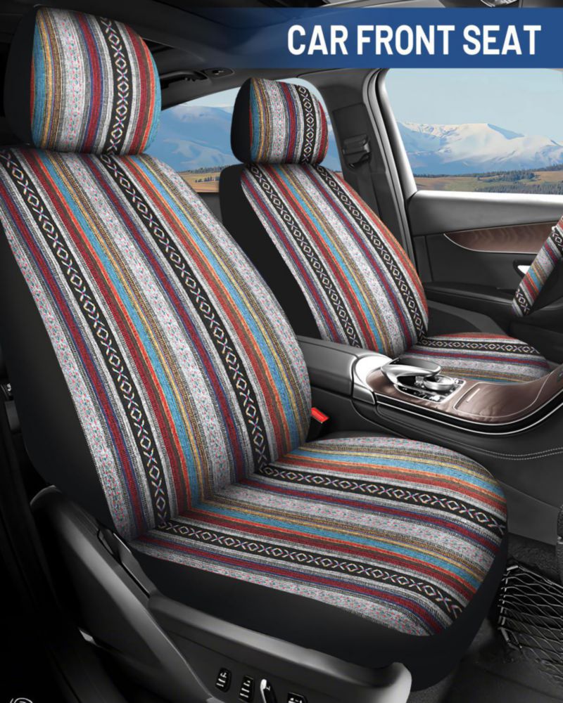 Fundas de asiento Sino Salected 6 piezas estilo Baja rojo