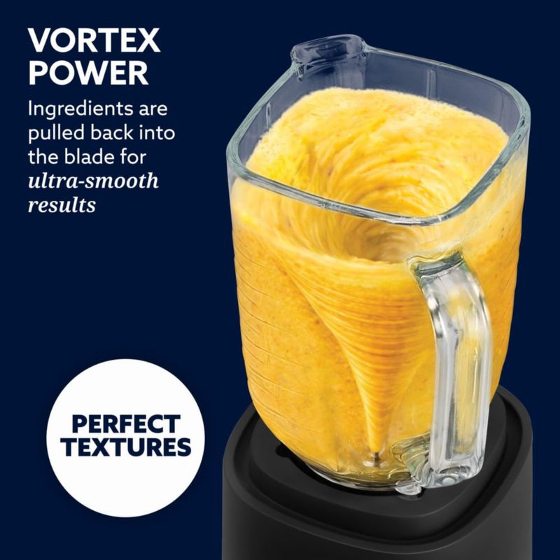 Licuadora Oster Vortex Plus 1200 W negra