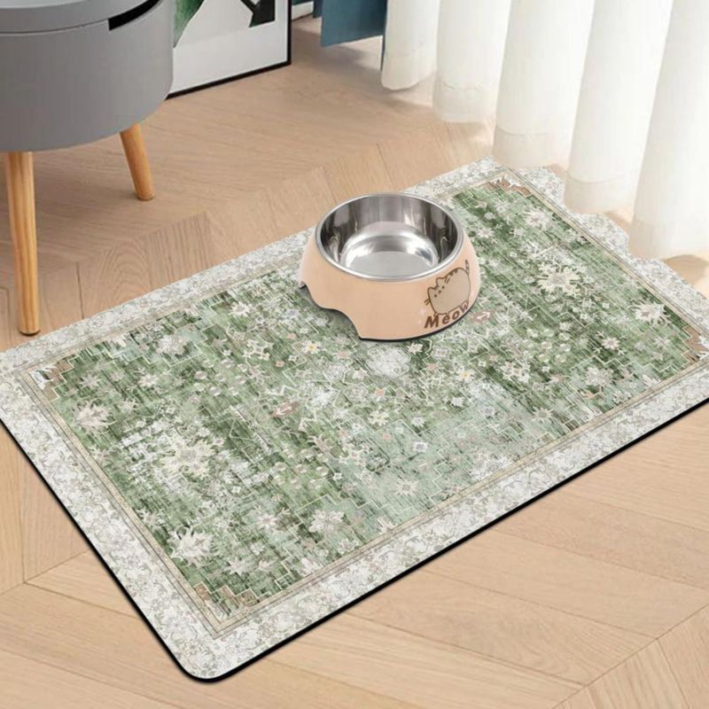 Alfombrilla absorbente de secado rápido para mascotas Usnfhcaw