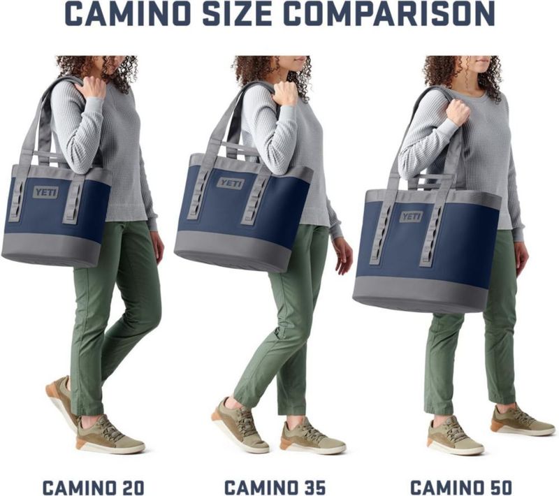 Bolsa de carga YETI Camino 35 impermeable Oliva/Naranja