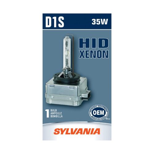 Bombilla de Faro HID D1S SYLVANIA Básica Blanca – 1 Unidad