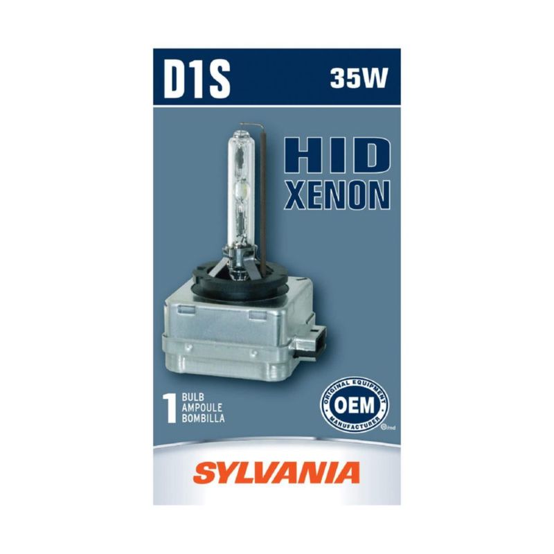 Bombilla de Faro HID D1S SYLVANIA Básica Blanca – 1 Unidad