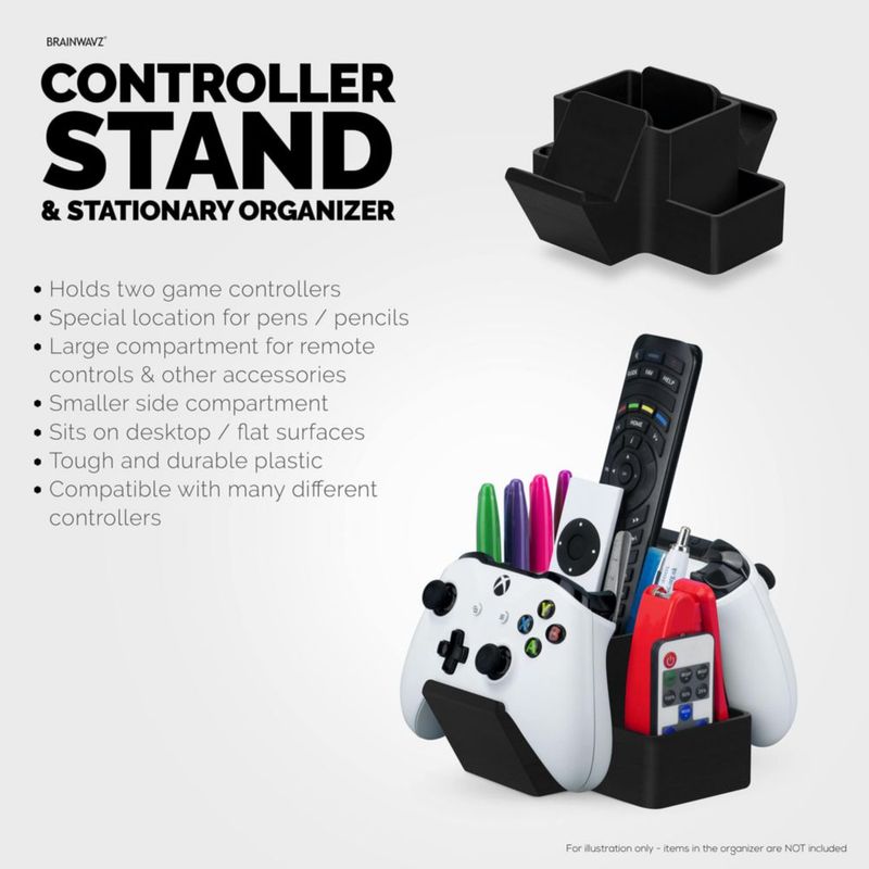 Caddy BRAINWAVZ Organizador de Almacenamiento para Mandos y Control Remoto D03