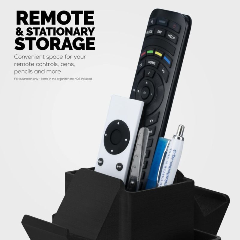 Caddy BRAINWAVZ Organizador de Almacenamiento para Mandos y Control Remoto D03