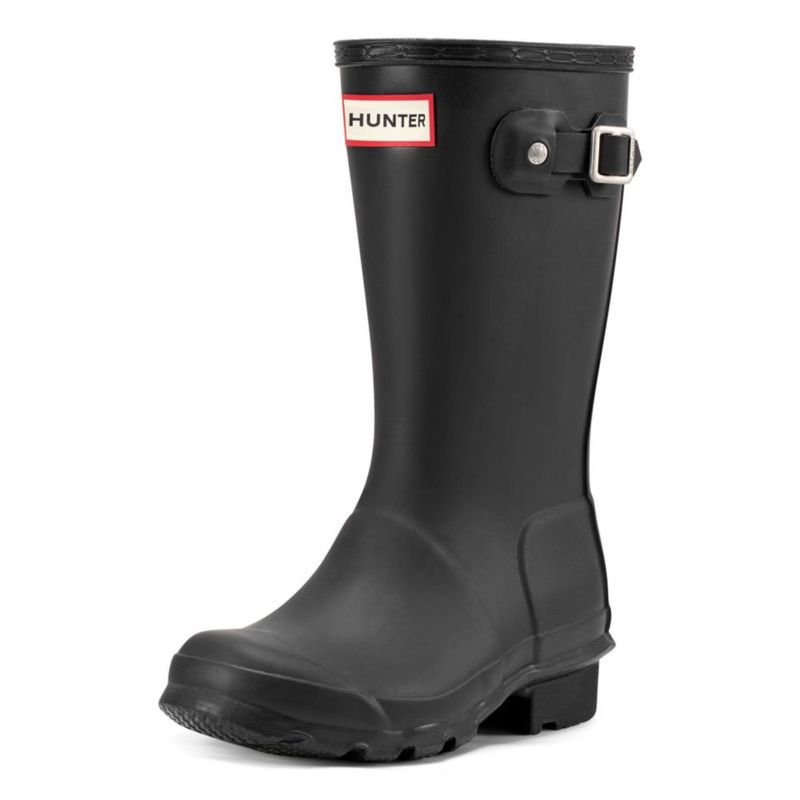 Bota Hunter Kids Original Negra Talla 13 (niño)