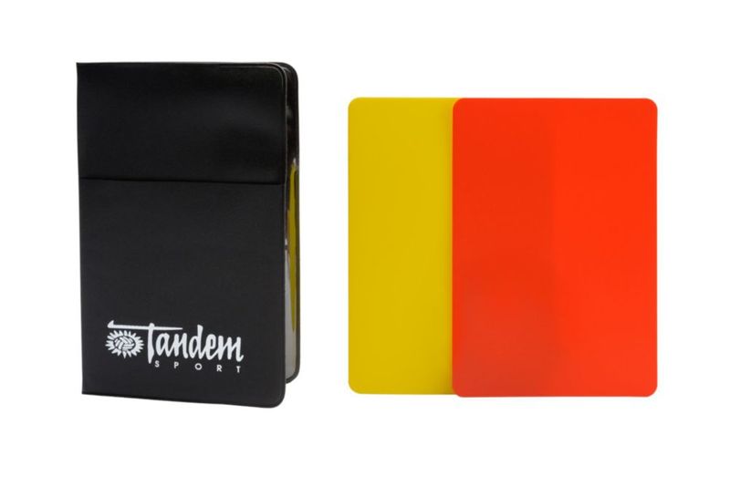 Tarjetas de Penalización Tandem Sport Rojo/Amarillo
