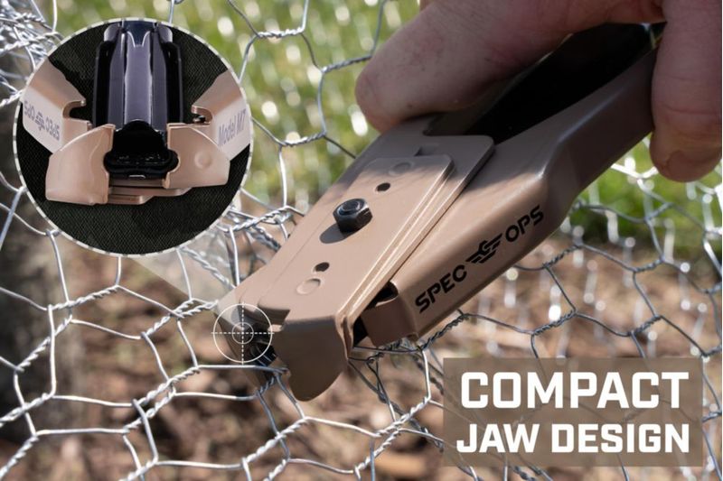 Alicates de Anillos de Presa Spec Ops 16 Gauge con Alimentación Automática y Carga de Resorte