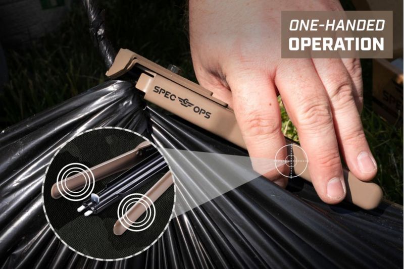 Alicates de Anillos de Presa Spec Ops 16 Gauge con Alimentación Automática y Carga de Resorte