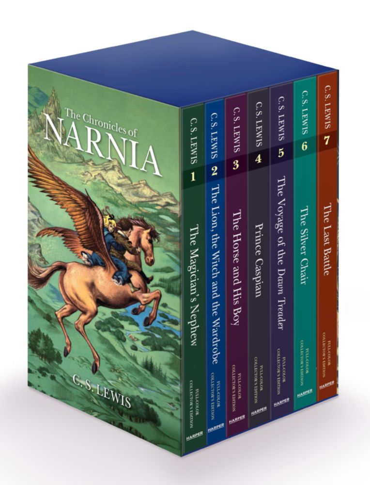 Colección de libros HarperCollins Narnia – Edición de coleccionista a todo color