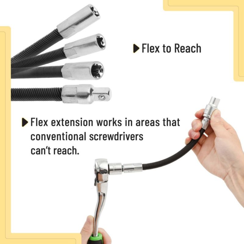 Barra de extensión Bates Choice 20 cm y 14 cm 1/4" y 3/8"
